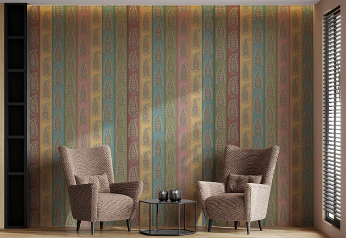 Luxury Fabric Wall Application